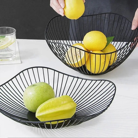 Simple Metal Fruit Basket