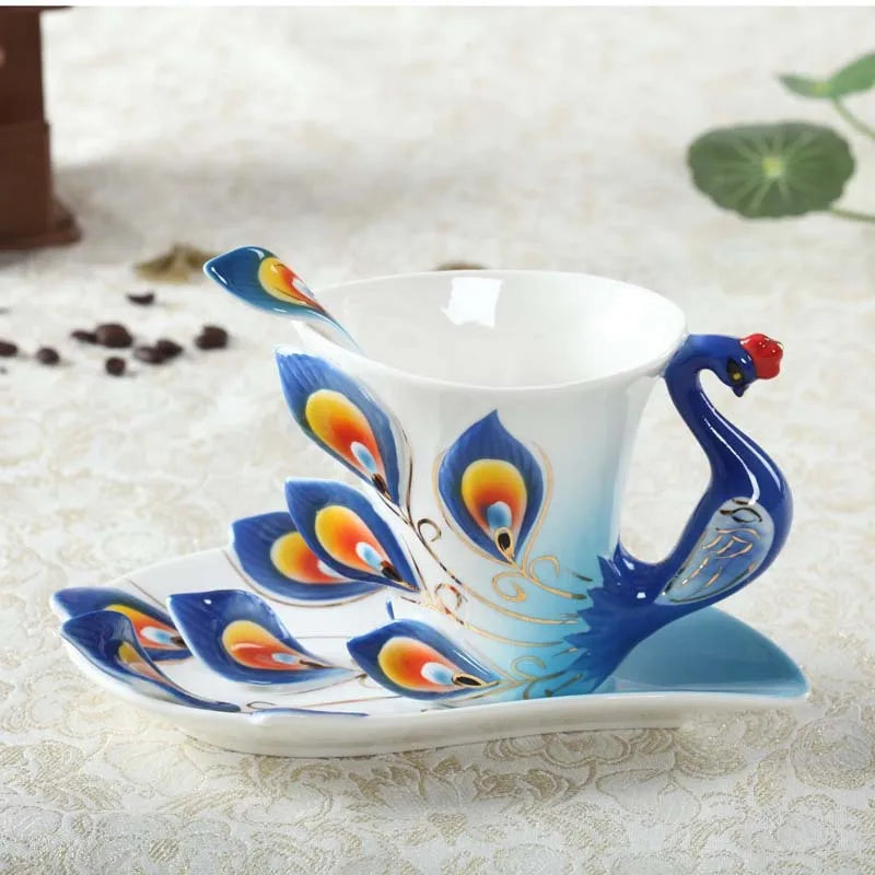 Peacock Mug