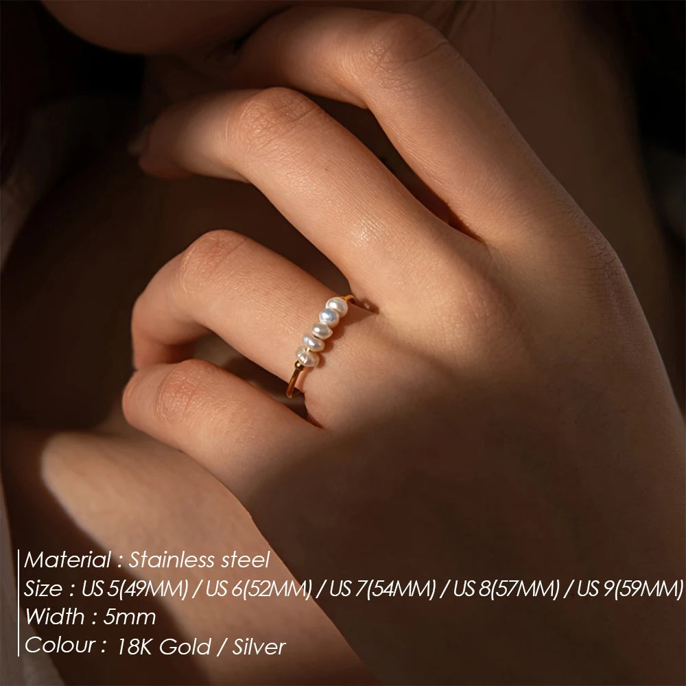 Freshwater Pearl Rings