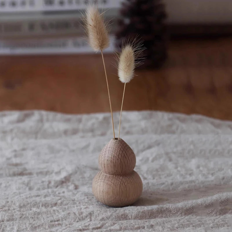 Wooden Bud Vases