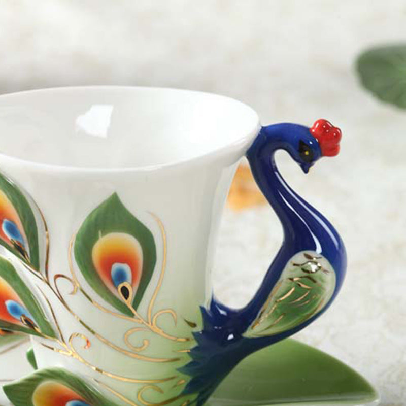 Peacock Mug