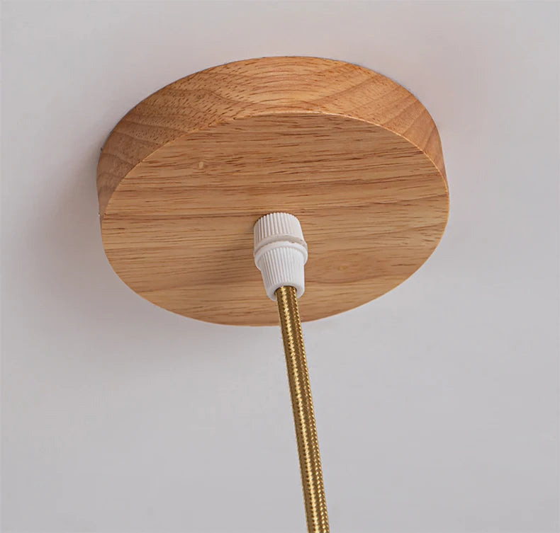 Bamboo Pendant Light Fixture