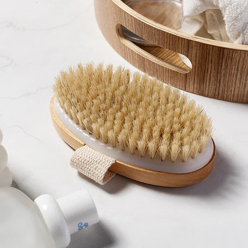 Natural  Bristle Dry Brush