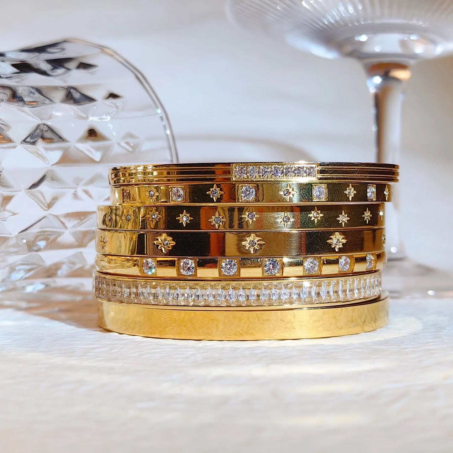 Timeless Gold Bangles