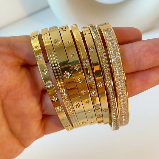 Timeless Gold Bangles