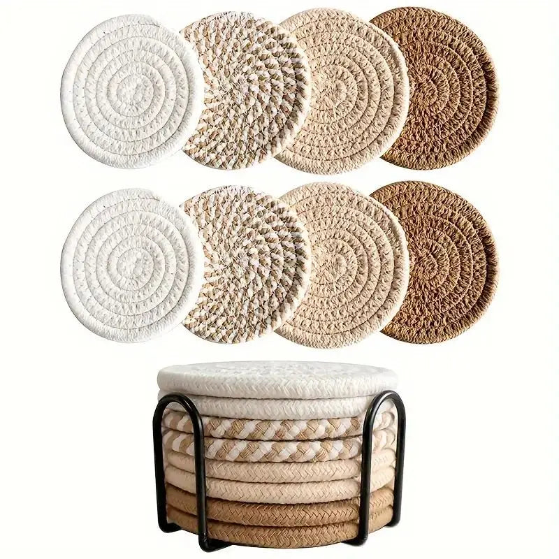 8-Piece Set Absorbent Coasters
