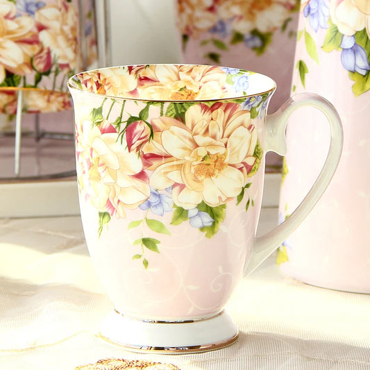 Floral China Tea Mug