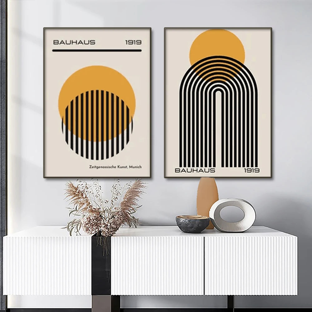 Mid Century  Abstract Posters