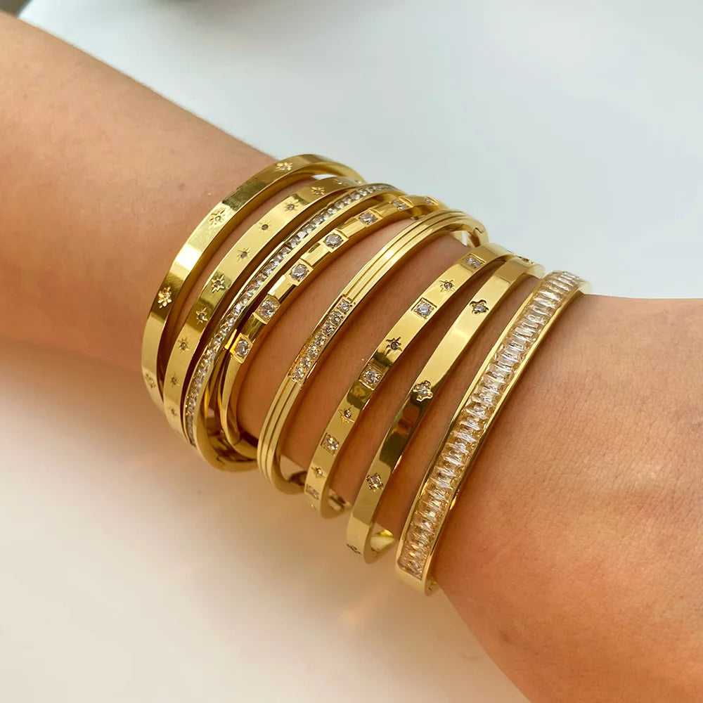 Timeless Gold Bangles