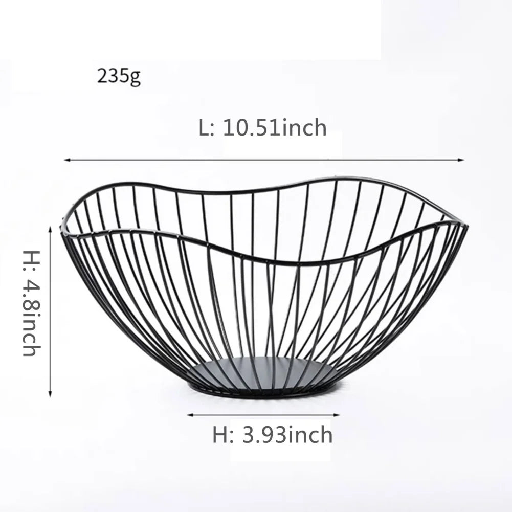 Simple Metal Fruit Basket