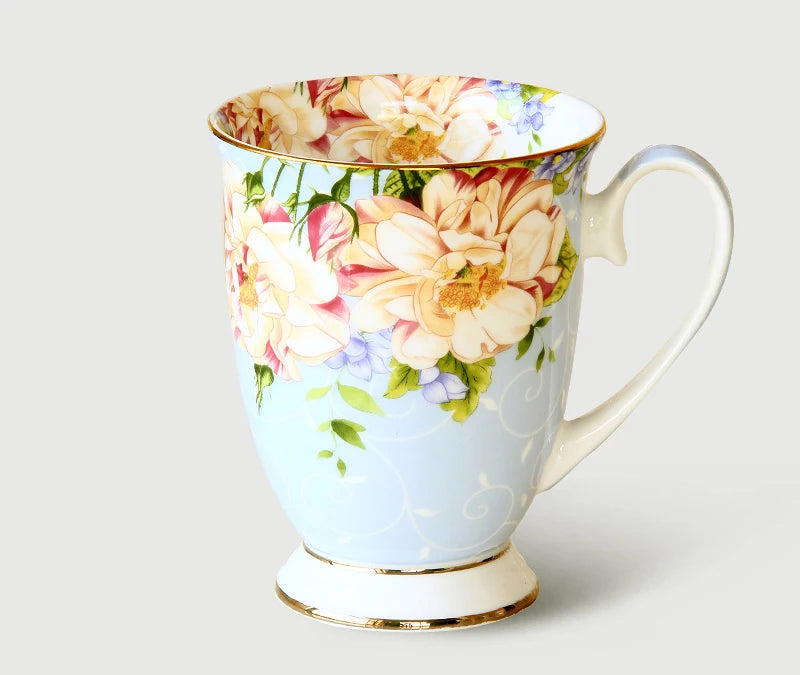 Floral China Tea Mug