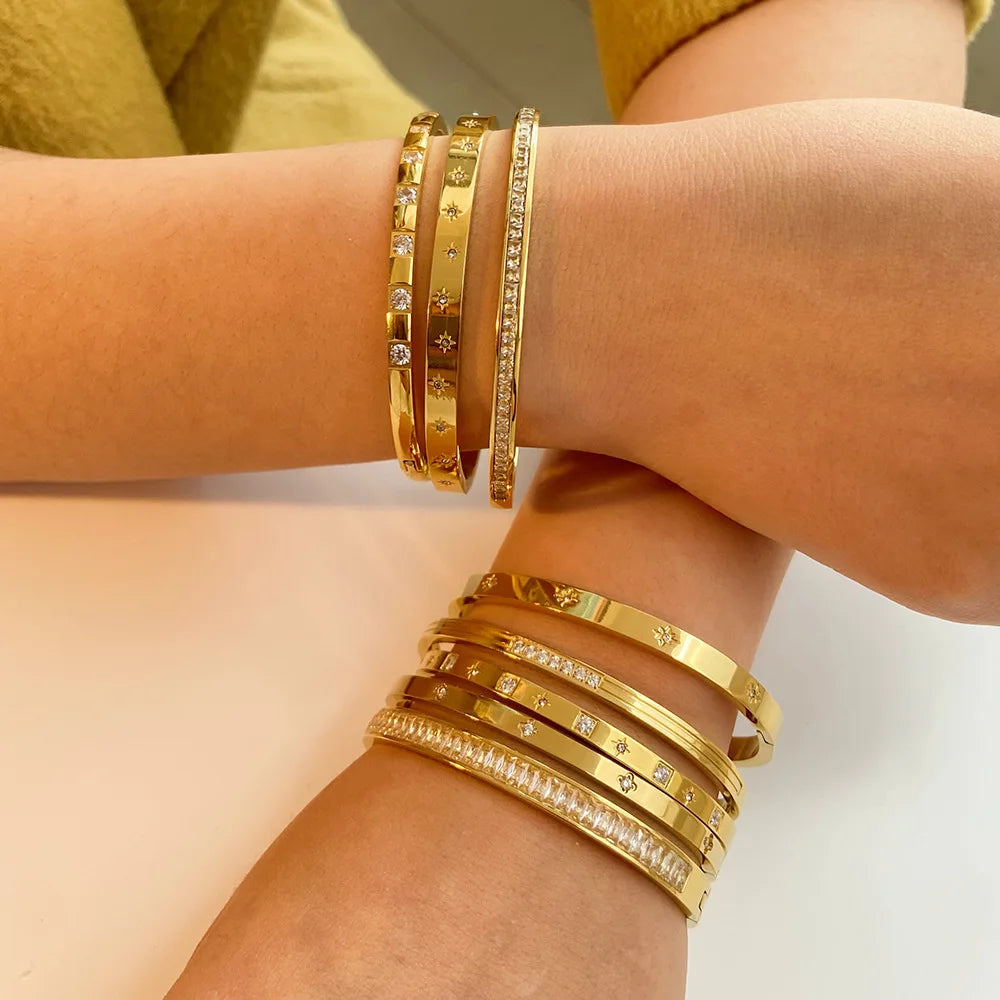 Timeless Gold Bangles