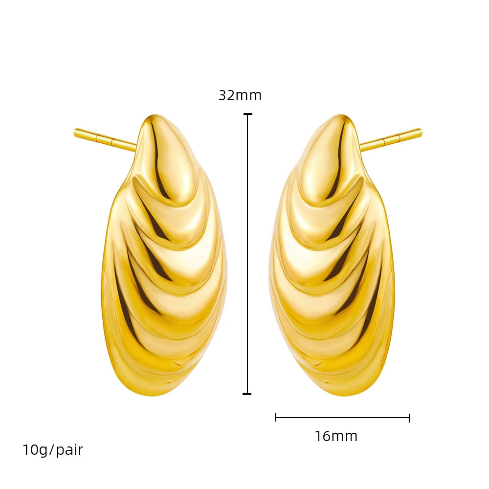 Seashell Inspired Earrings