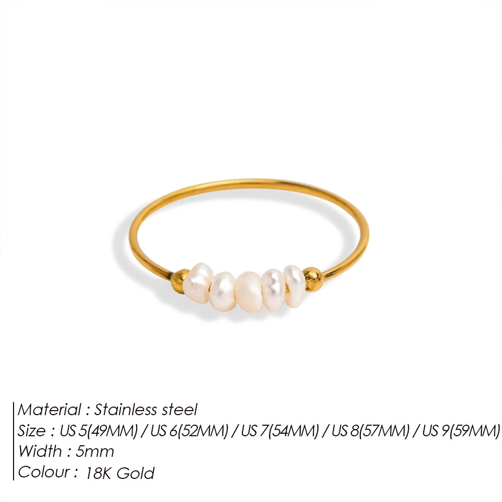 Freshwater Pearl Rings