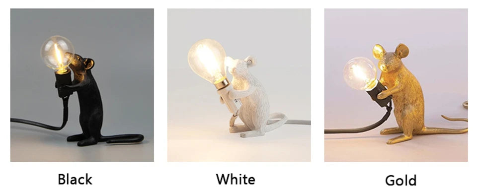 Nordic Mouse LED Table Lamp
