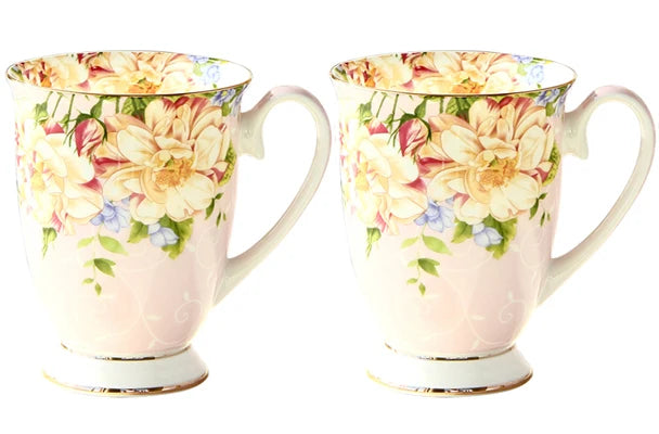 Floral China Tea Mug